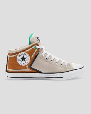 Converse Chuck Taylor All Star High Street String High Tops Shoes Brown Beige | CV-367CSV