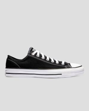 Converse Chuck Taylor All Star Pro Canvas Low Tops Shoes Black | CV-476MTH