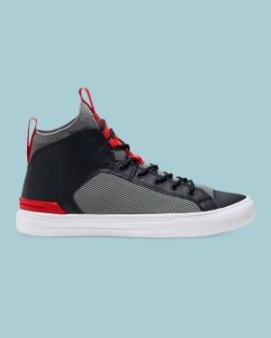 Converse Chuck Taylor All Star Ultra Seasonal Colour High Tops Shoes Grey Black | CV-694BNG