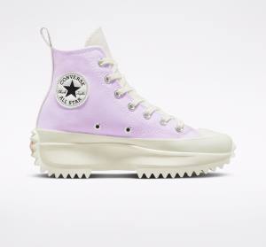 Converse Run Star Hike Platform Tri-Panel Color Block High Tops Shoes Pink | CV-628UCY