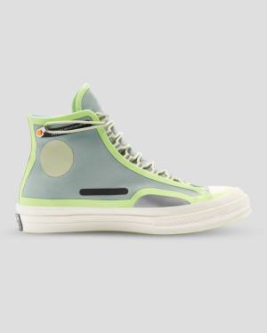 Converse Seam Tape Chuck 70 High Tops Shoes Green | CV-865DNH