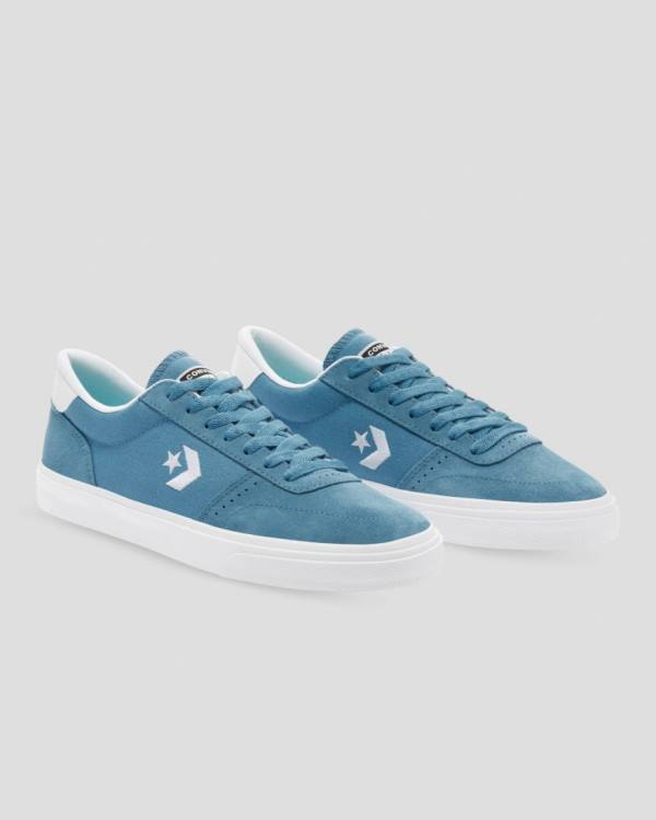 Converse Boulevard Low Tops Shoes Blue | CV-901QSO