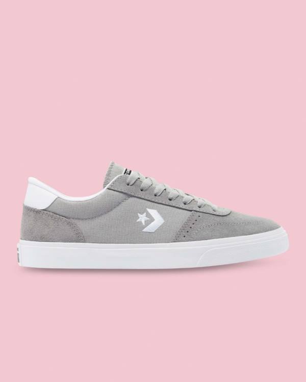 Converse Boulevard Low Tops Shoes Grey | CV-723PXB