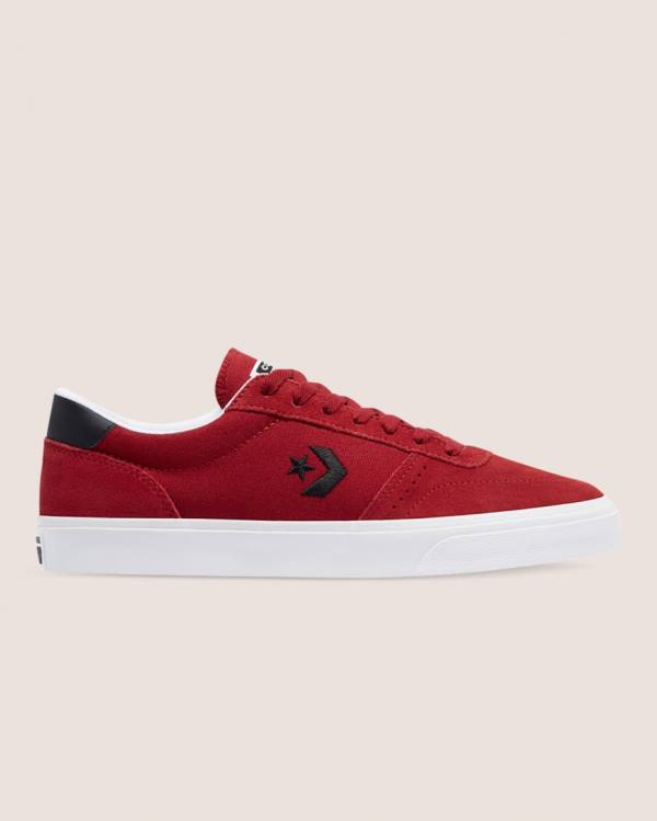 Converse Boulevard Suede Low Tops Shoes Red | CV-345PFU