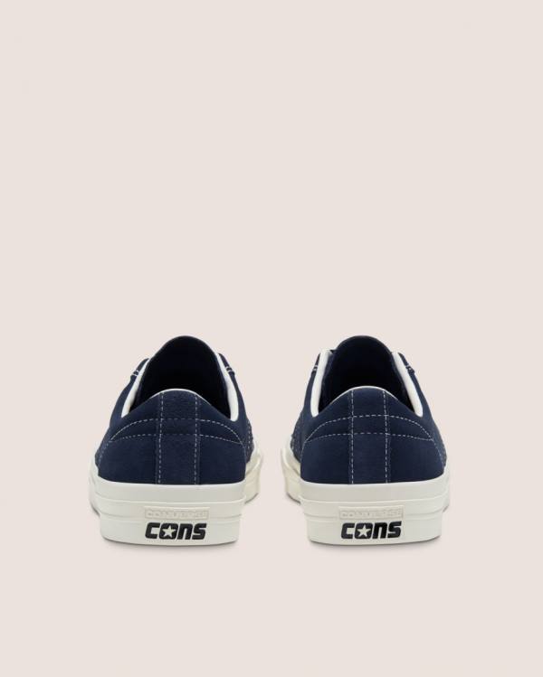 Converse CONS Alexis Sablone One Star Pro Suede Low Tops Shoes Blue | CV-796RFZ