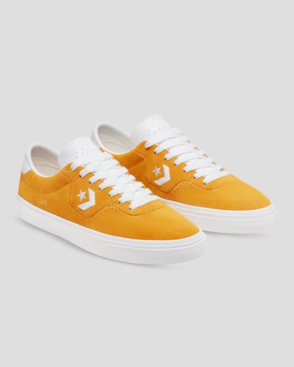 Converse CONS Louie Lopez Pro Designed By Alexis Low Tops Shoes Orange | CV-567YBV