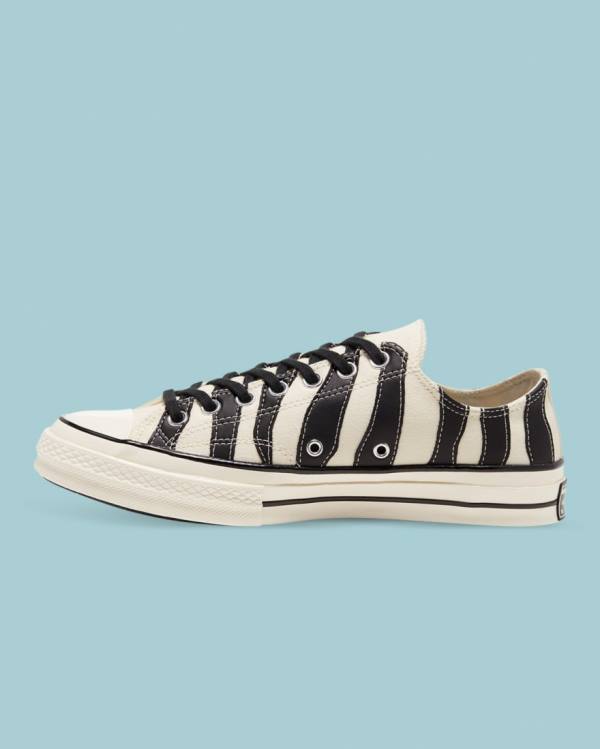 Converse Chuck 70 Archive Zebra Overlay Low Tops Shoes Beige | CV-189IRG