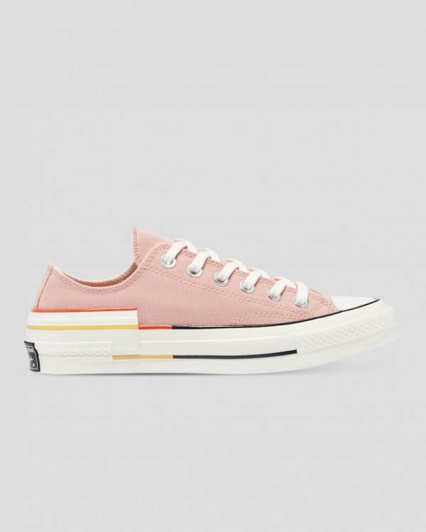 Converse Chuck 70 Colour Block Low Tops Shoes Pink | CV-128DFK