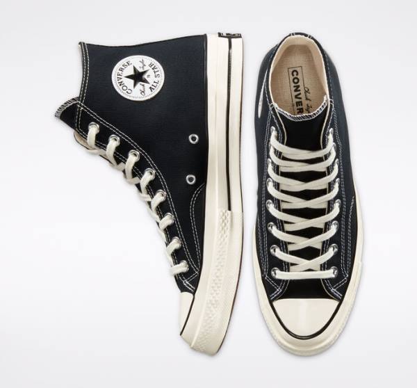 Converse Chuck 70 High Tops Shoes Black | CV-042MUI