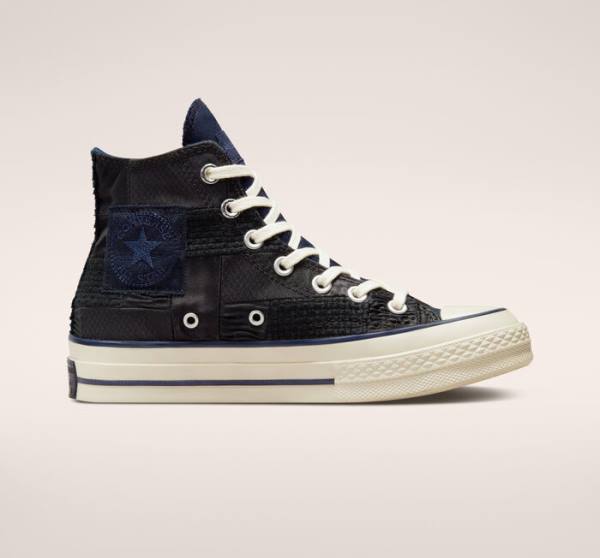 Converse Chuck 70 It\'s Possible High Tops Shoes Black / Navy | CV-175PIX