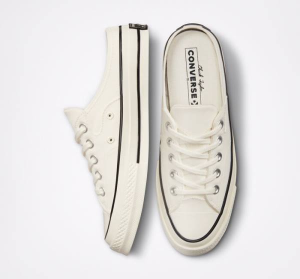 Converse Chuck 70 Mule Low Tops Shoes Black | CV-438UOY