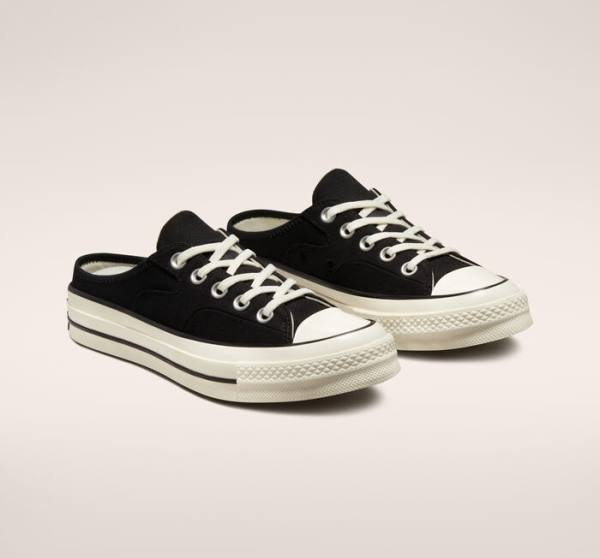 Converse Chuck 70 Mule Low Tops Shoes Black | CV-865IEQ