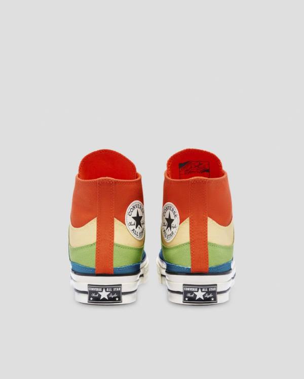 Converse Chuck 70 National Parks High Tops Shoes Orange Green Blue | CV-850LMQ