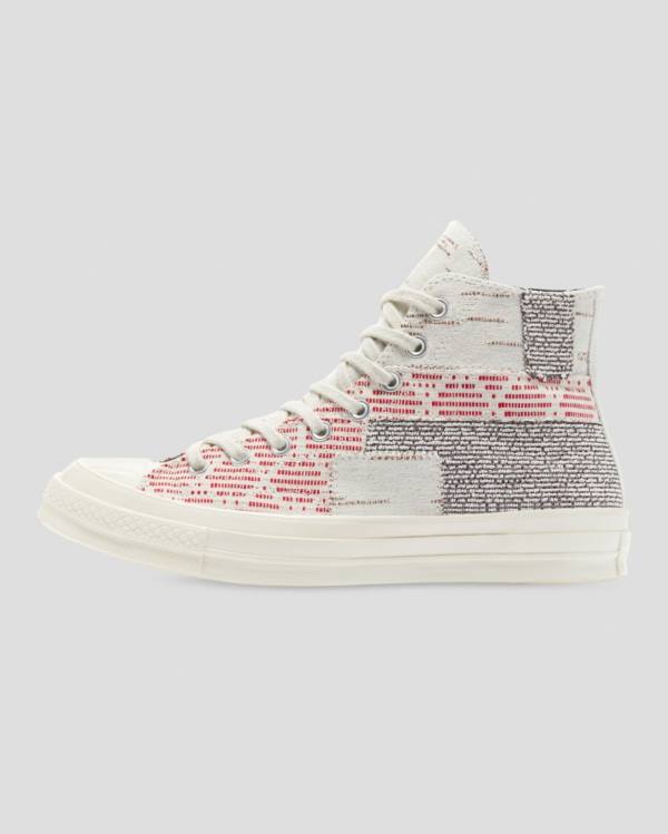 Converse Chuck 70 Patchwork High Tops Shoes Pink Grey | CV-974XIG