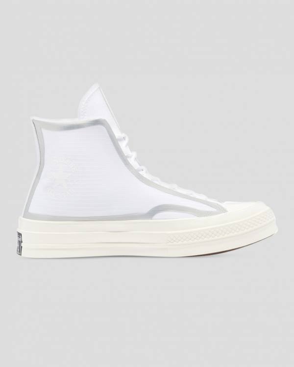 Converse Chuck 70 Tape Seam High Tops Shoes White | CV-367BKN