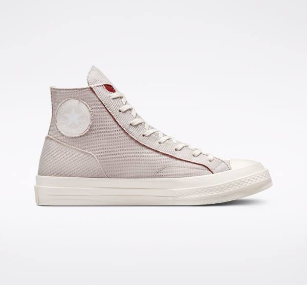 Converse Chuck 70 Tearaway High Tops Shoes Light Silver / Pink | CV-726UZL