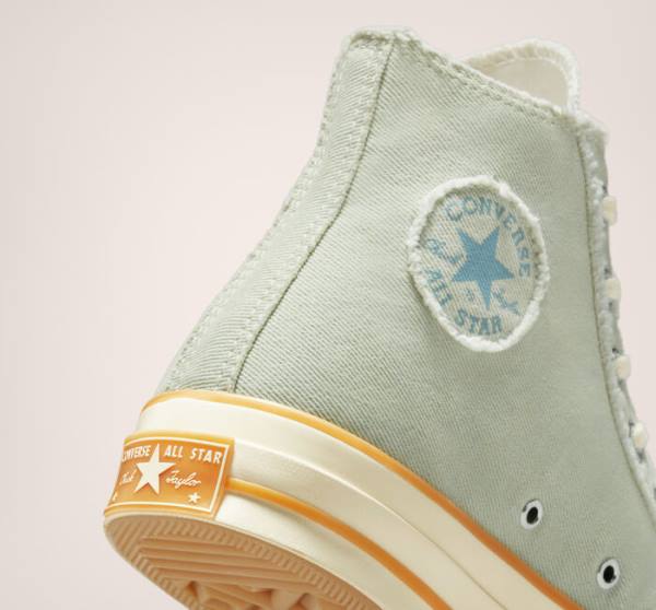 Converse Chuck 70 Washed Denim High Tops Shoes Light Blue / Indigo | CV-273BVH