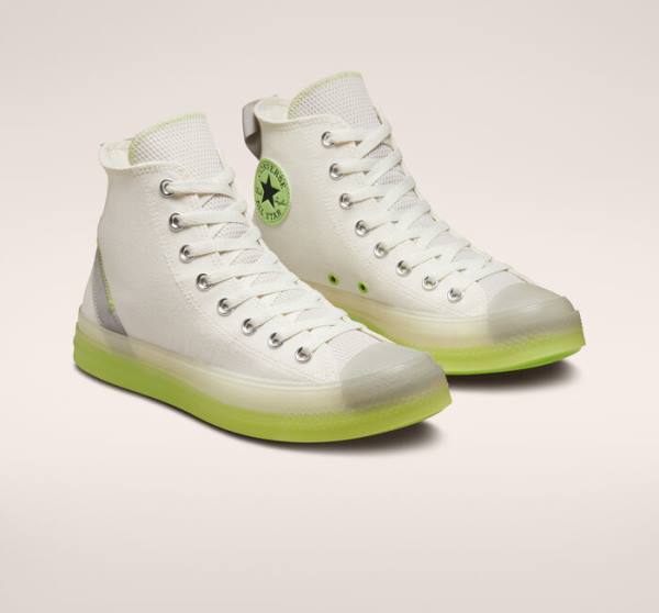 Converse Chuck Taylor All Star CX Crafted Stripes High Tops Shoes Light Green | CV-214BWN