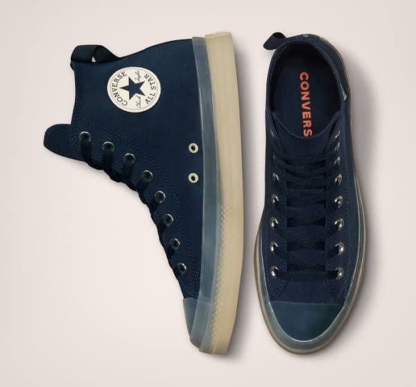 Converse Chuck Taylor All Star CX Seasonal Color High Tops Shoes Navy / Obsidian | CV-482KAM