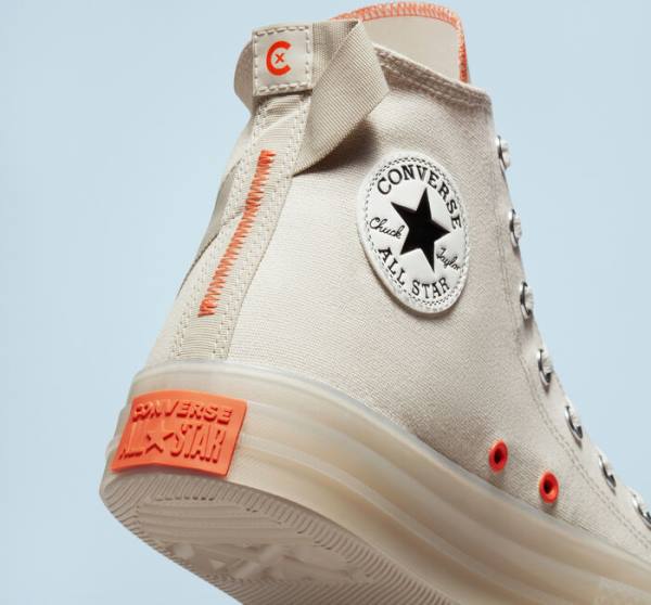 Converse Chuck Taylor All Star CX Stretch Canvas High Tops Shoes Brown / Mango | CV-896WJF