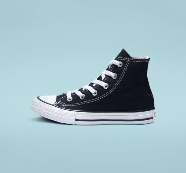 Converse Chuck Taylor All Star Classic High Tops Shoes Black | CV-265TDY