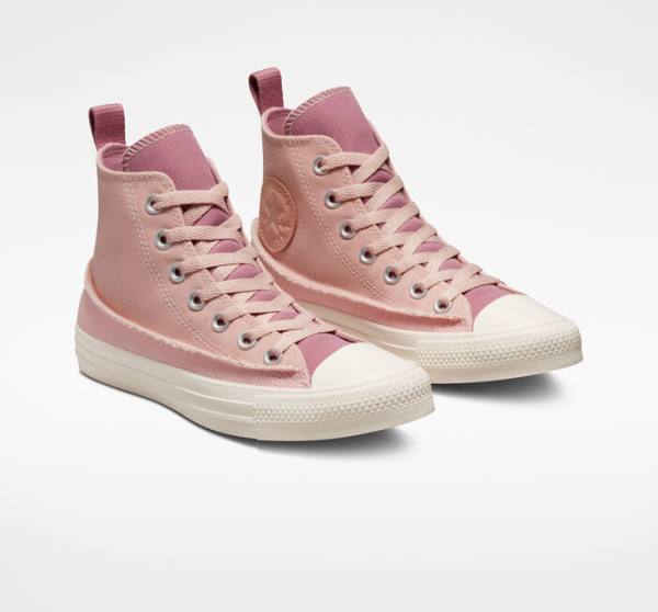 Converse Chuck Taylor All Star Crafted Canvas High Tops Shoes Pink / Pink / Pink | CV-326GHK