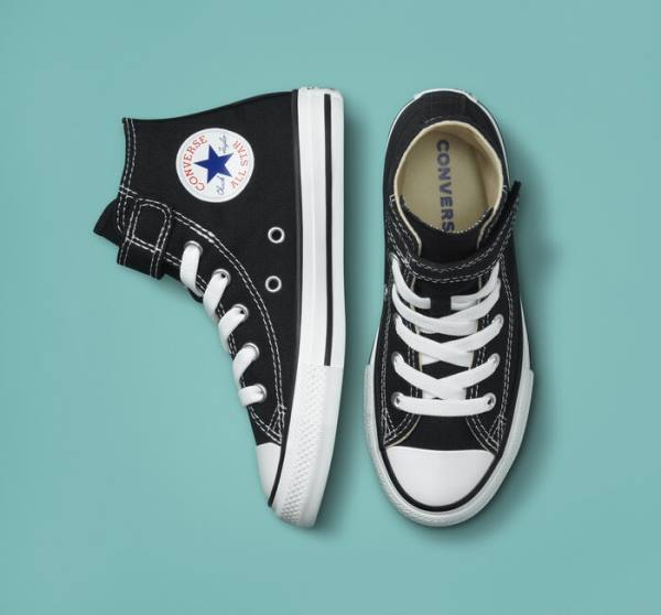 Converse Chuck Taylor All Star Easy-On High Tops Shoes Black / Beige / White | CV-520QFS