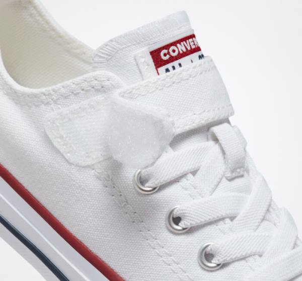 Converse Chuck Taylor All Star Easy-On Low Tops Shoes White / White / Beige | CV-814ISA