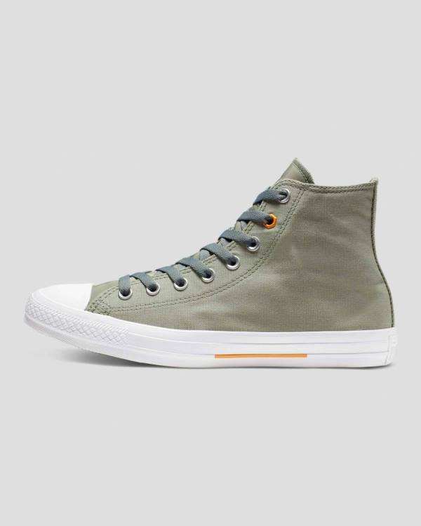 Converse Chuck Taylor All Star Flight School High Tops Shoes Green | CV-160BCX