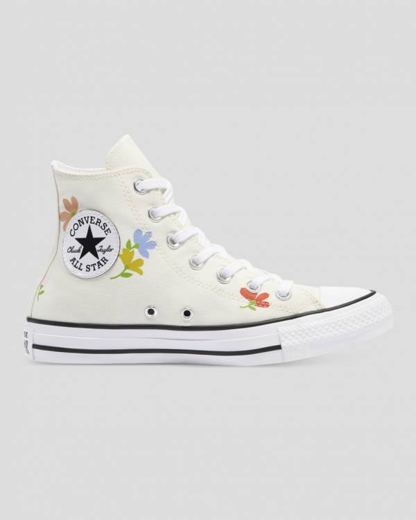 Converse Chuck Taylor All Star Garden Party High Tops Shoes Beige | CV-461RXQ