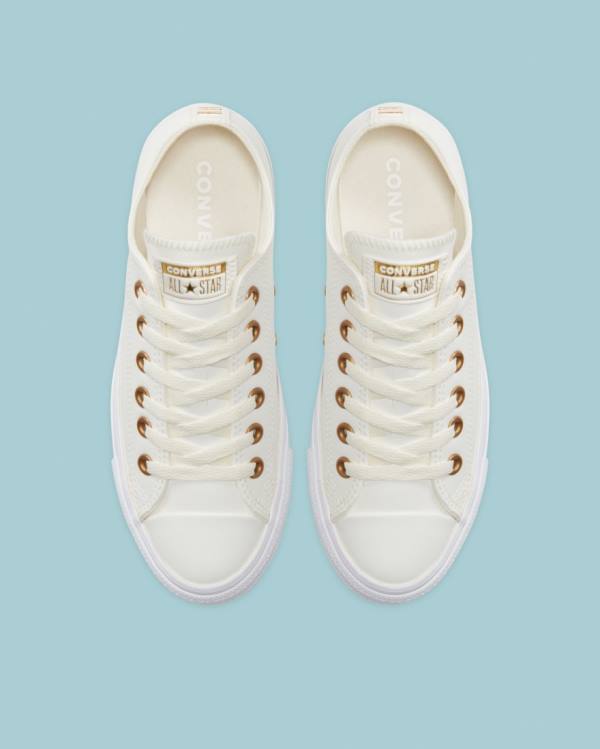 Converse Chuck Taylor All Star Go Gold SL Low Tops Shoes Beige | CV-140DEZ