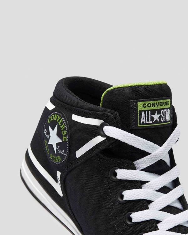 Converse Chuck Taylor All Star High Street Dramatic Nights High Tops Shoes Black | CV-341JOT