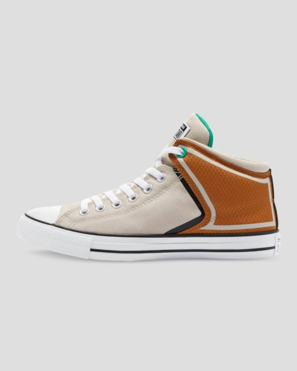 Converse Chuck Taylor All Star High Street High Tops Shoes Brown Beige | CV-862GKJ