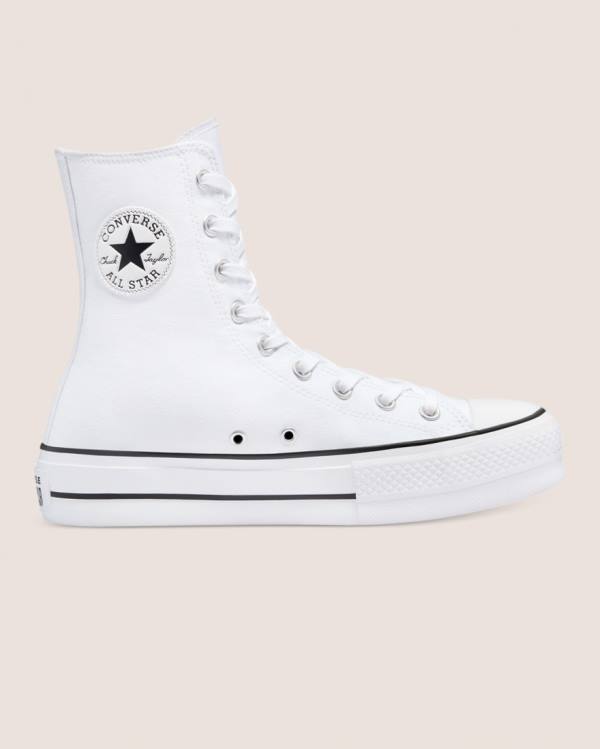 Converse Chuck Taylor All Star Lift X- High Tops Shoes White | CV-978RDT