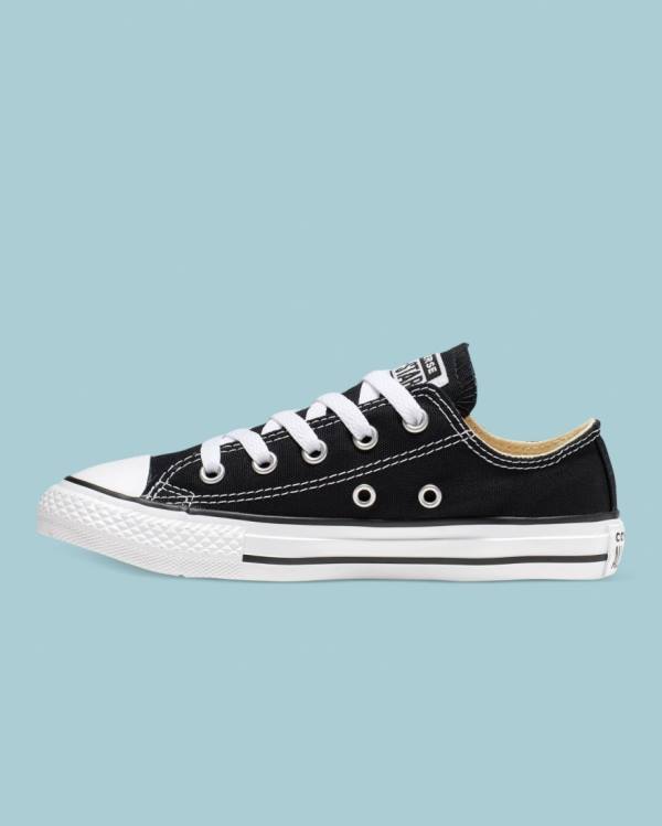 Converse Chuck Taylor All Star Low Tops Shoes Black | CV-124NBV