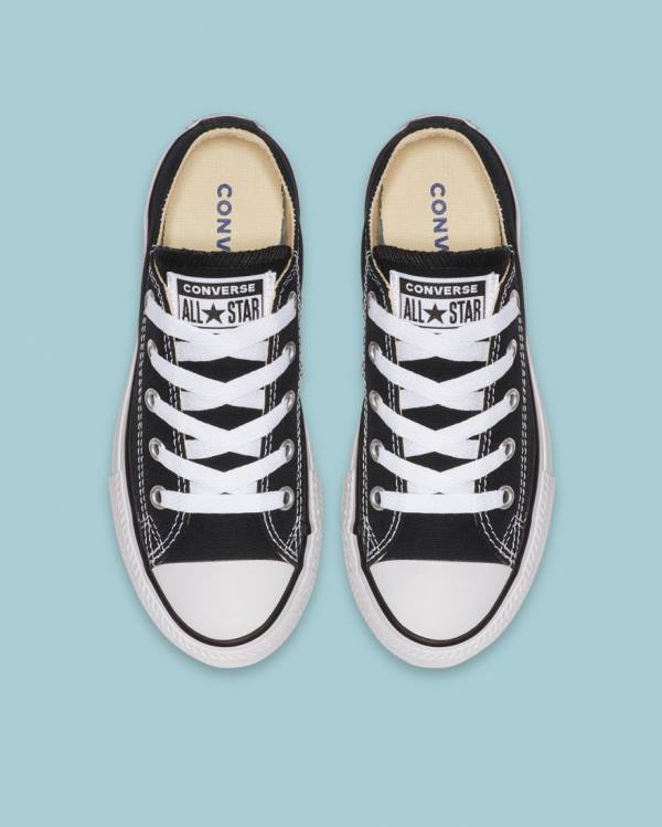 Converse Chuck Taylor All Star Low Tops Shoes Black | CV-124NBV