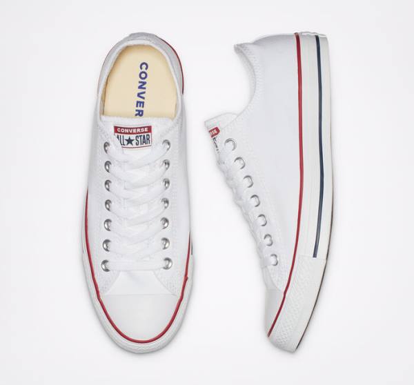 Converse Chuck Taylor All Star Optical White Low Tops Shoes White | CV-194IXE