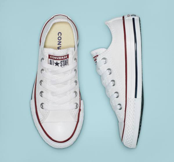 Converse Chuck Taylor All Star Optical White Low Tops Shoes White | CV-456NPK