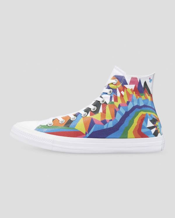 Converse Chuck Taylor All Star Pride High Tops Shoes Multicolor | CV-045HZX