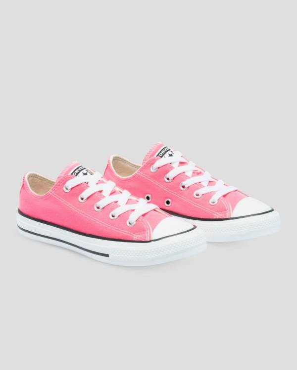 Converse Chuck Taylor All Star Seasonal Colour Low Tops Shoes Pink | CV-153XQW