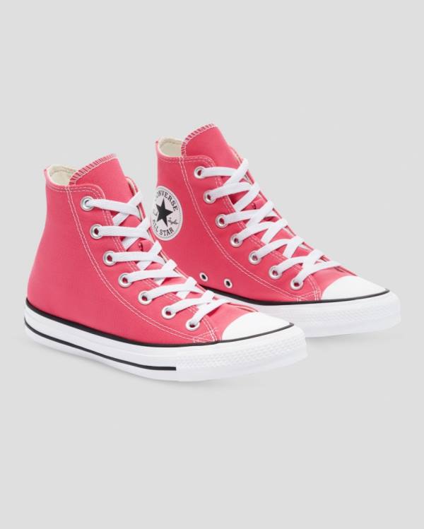 Converse Chuck Taylor All Star Seasonal Colour High Tops Shoes Pink | CV-340TUA