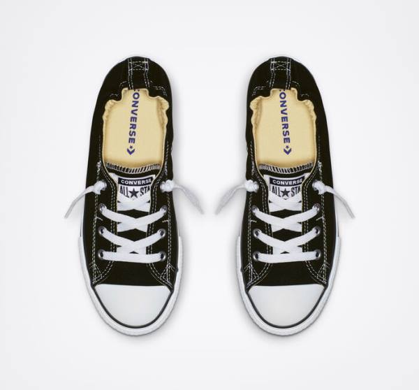 Converse Chuck Taylor All Star Shoreline Slip Low Tops Shoes Black | CV-128HUB