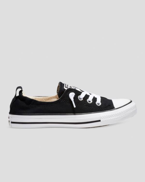 Converse Chuck Taylor All Star Shoreline Slip Low Tops Shoes Black | CV-921AXW