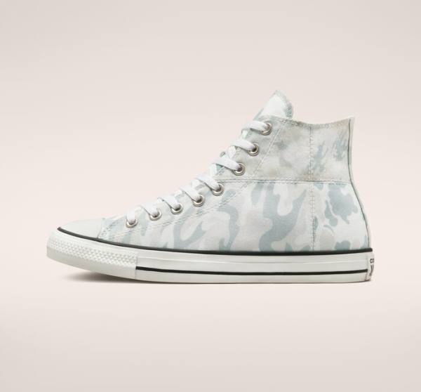 Converse Chuck Taylor All Star Split Panel Camo High Tops Shoes White / Grey | CV-134JUN