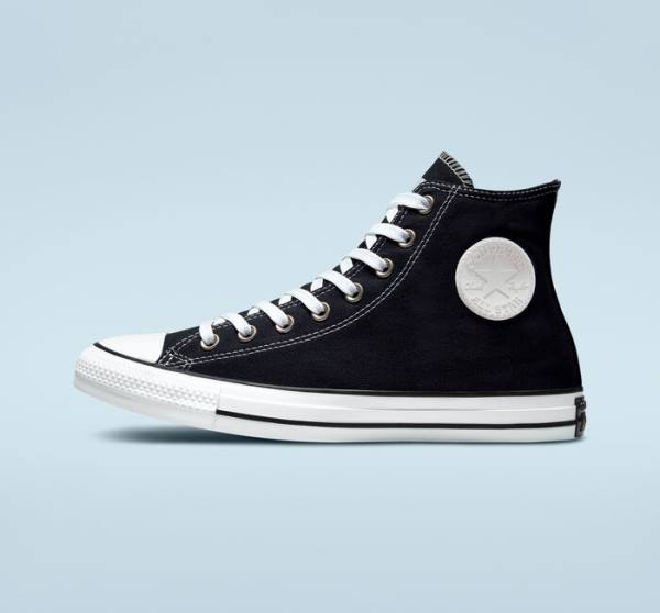 Converse Chuck Taylor All Star Translucent Barcode High Tops Shoes Black / White | CV-235TLH