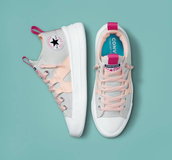 Converse Chuck Taylor All Star Ultra Easy-On Mid High Tops Shoes Pink / Pink | CV-150SZA