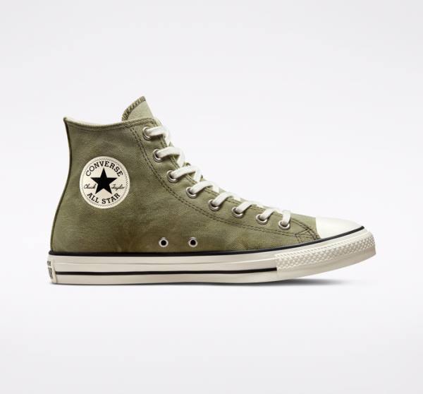 Converse Chuck Taylor All Star Washed Canvas High Tops Shoes Light | CV-709IKQ