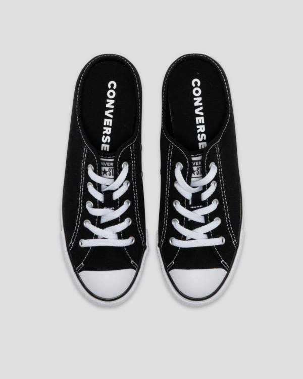 Converse Chuck Taylor Dainty Mule Slip Low Tops Shoes Black | CV-264HEU