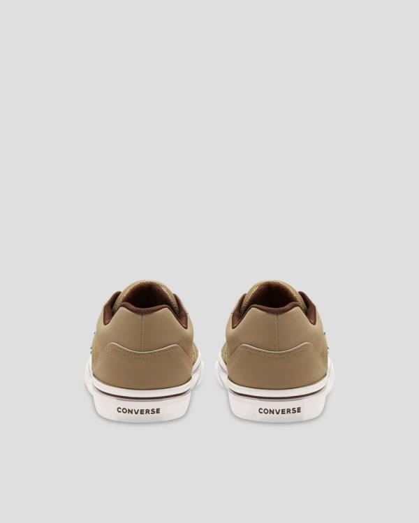 Converse Distrito Low Tops Shoes Khaki | CV-916BFE