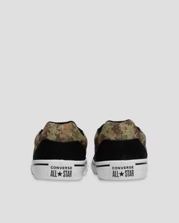 Converse El Distrito Mix And Match Low Tops Shoes Black Camo | CV-283DXR